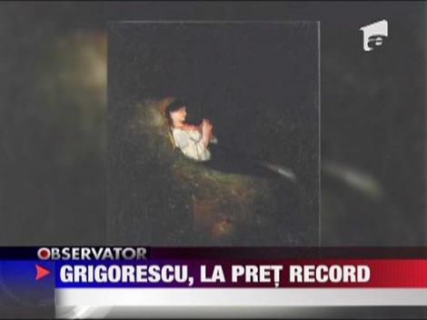 Grigorescu, la pret record