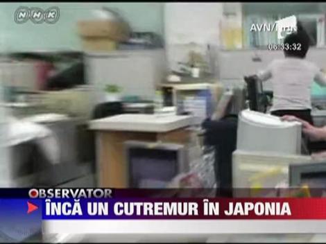 Un nou cutremur puternic in Japonia