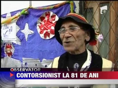 Contorsionist la 81 de ani
