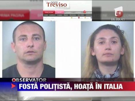 Fosta politista, hoata in Italia