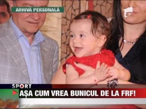 Nepotica lui Mircea Sandu va avea o cariera in fotbal!