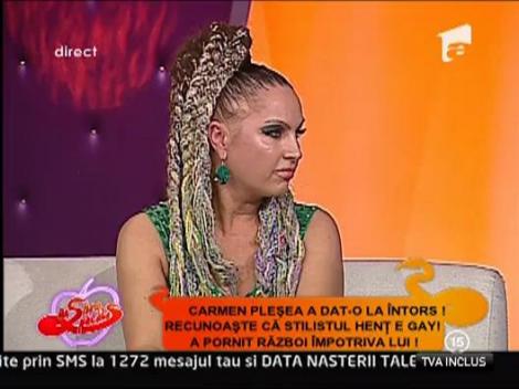 Carmen Plesea, fraudata de stilistul Hent