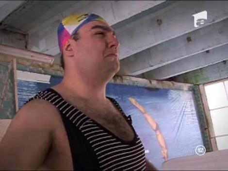 Gigi si Virgil Becali la bazin