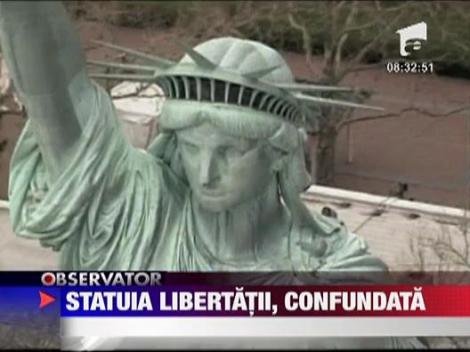 Statuia Libertatii, confundata de Posta SUA