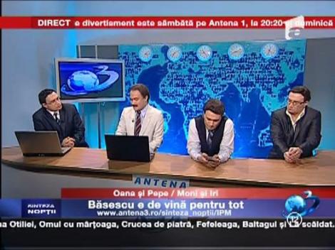 Sinteza zilei, despre Oana, Pepe, Iri si Moni