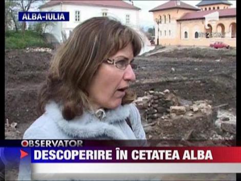 Ruinele unei biserici crestine, descoperite in Alba Iulia