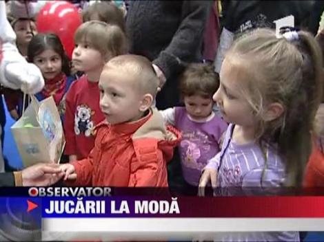 Jucarii la moda la targul pentru copii