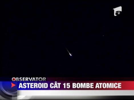 Un asteroid a trecut aproape de Pamant