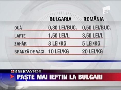 Paste mai ieftin la bulgari