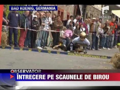 Cursa scaunelor de birou