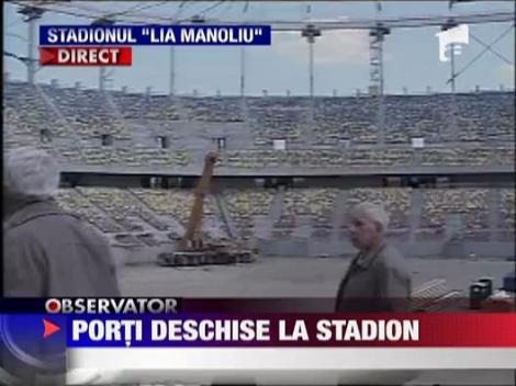 Porti deschise stadionul Lia Manoliu