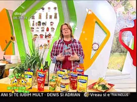 Peste la cuptor cu sos cocktail