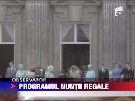 Programul nuntii regale