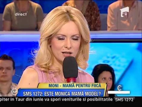 Monica Columbeanu - mama pentru fiica