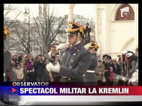Spectacol militar la Kremlin