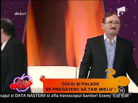 Tociu si Palade au cantat la Un show pacatos