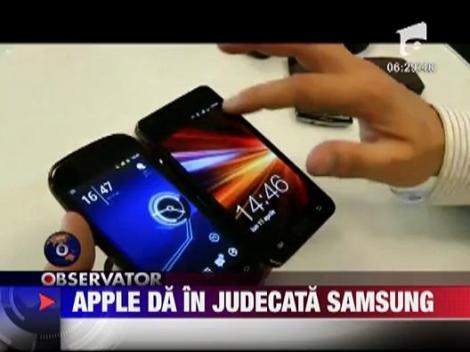 Apple da in judecata Samsung