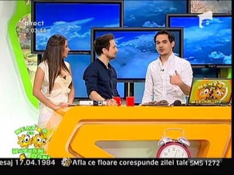 Razvan, "iritat" de hartia igienica