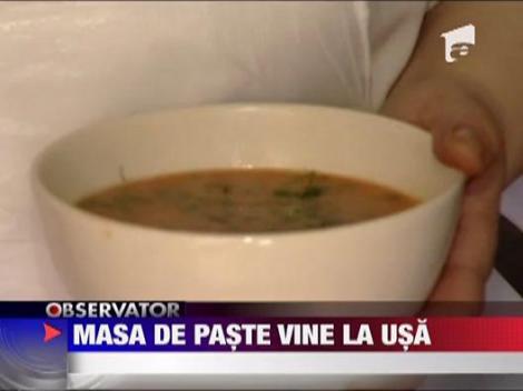 Masa de Paste vine la usa