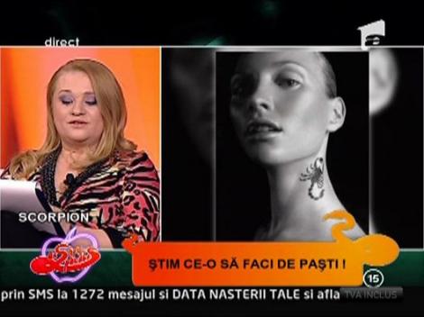 Horoscopul de Paste si de 1 Mai: Scorpion