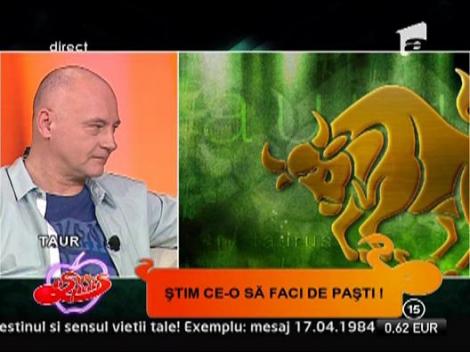 Horoscopul de Paste si de 1 Mai: Taur