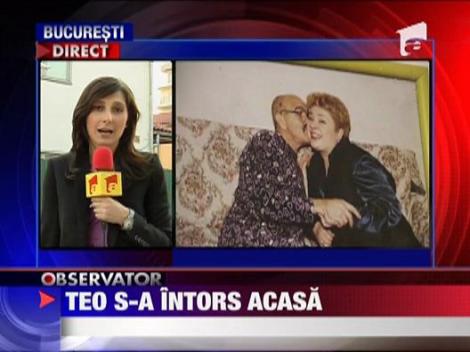 Teo Trandafir s-a intors acasa!