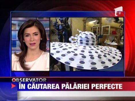 In cautarea palariei perfecte pentru nunta regala