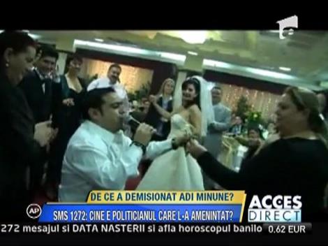 De ce a demisionat Adi Minune?