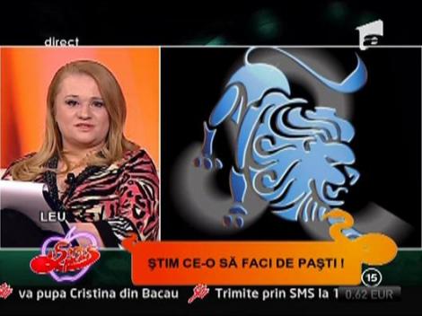 Horoscopul de Paste si de 1 Mai: Leu