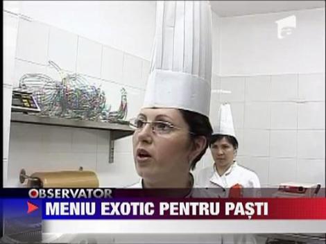 Meniu exotic pentru Paste