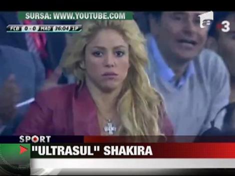 Shakira a suferit pe Mestalla!