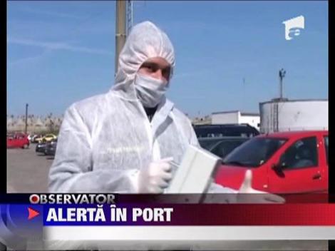 Alerta de radioactivitate in portul Constanta