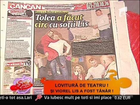 Tolea si-a facut de cap cu sotia lui Viorel Lis