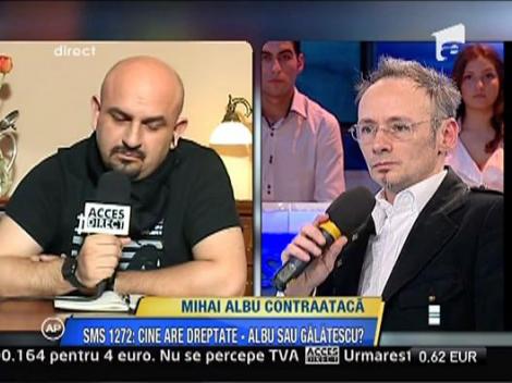 Mihai Albu in apararea nevestei