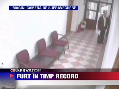 Furt in timp record in Constanta