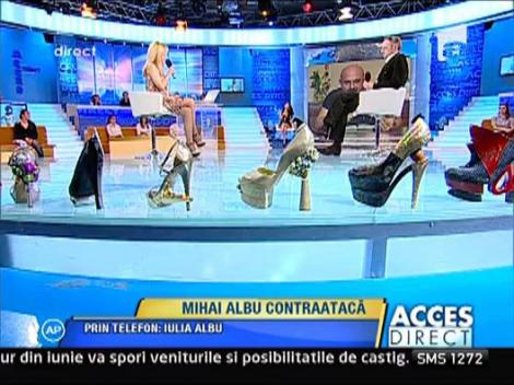 Iulia Albu se cearta cu Alin Galatescu