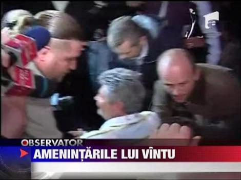 Amenintarile lui Sorin Ovidiu Vintu