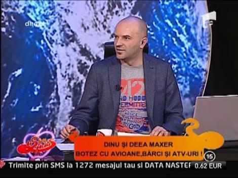 Dinu si Deea Maxer, botez cu avioane, barci si ATV-uri!