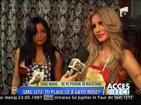 Rose Marie Florescu de pe podium, la bucatarie