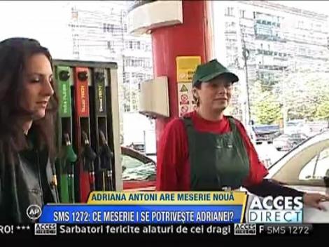 Adriana Antoni, la benzinarie!