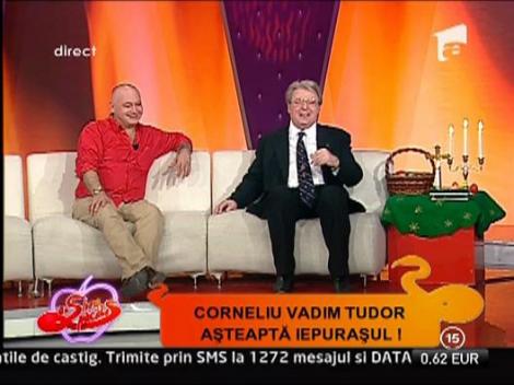 Vadim Tudor le vrea ca Bianca si Crudu in PRM