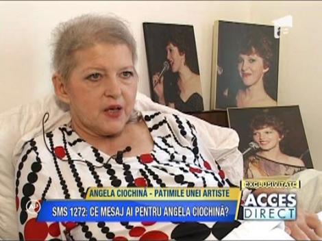 Angela Ciochina – Patimile unei artiste