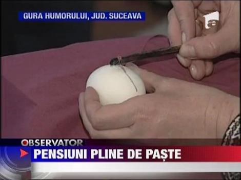 Pensiuni pline de Paste
