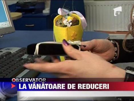 Vanatoarea de reduceri inainte de Paste