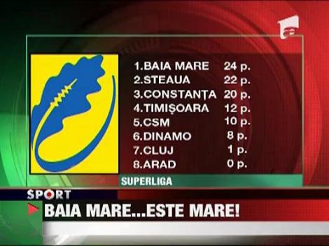 Baia Mare este lider dupa cinci etape