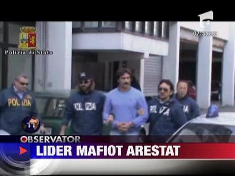 Liderul unei grupri mafiote din Sudul Italiei a fost arestat
