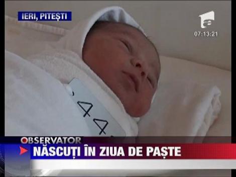 Nascuti in ziua de Paste