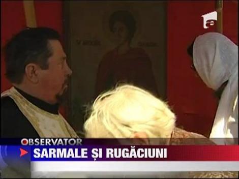 Sarmale si rugaciuni de Sfantul Gheorghe