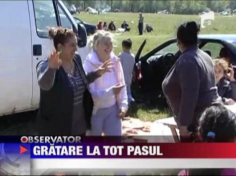 Gratare la tot pasul in a doua zi de Paste