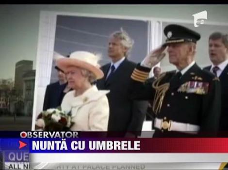 Nunta cu umbrele la Buckingham